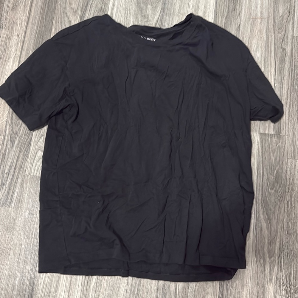 black victoria's secret t shirt